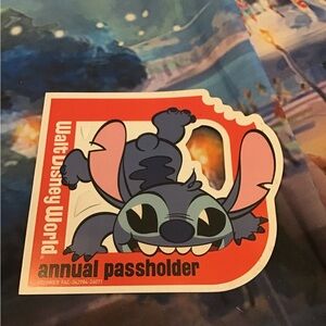 Walt disney world annual passholder Stitch magnet 2024
